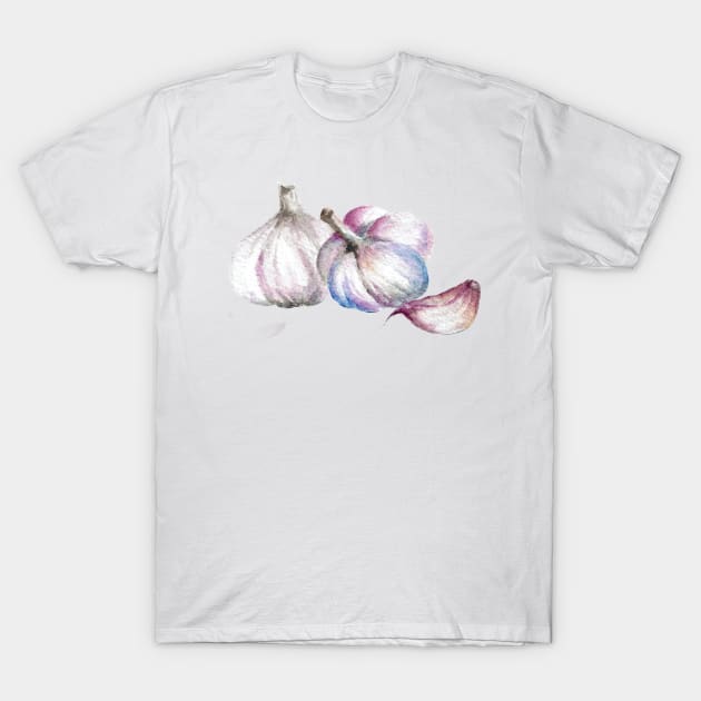 Garlic T-Shirt by Ljuko